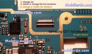 Samsung SM T211 Display Ways Solution Lcd Ic Jumper 300x176