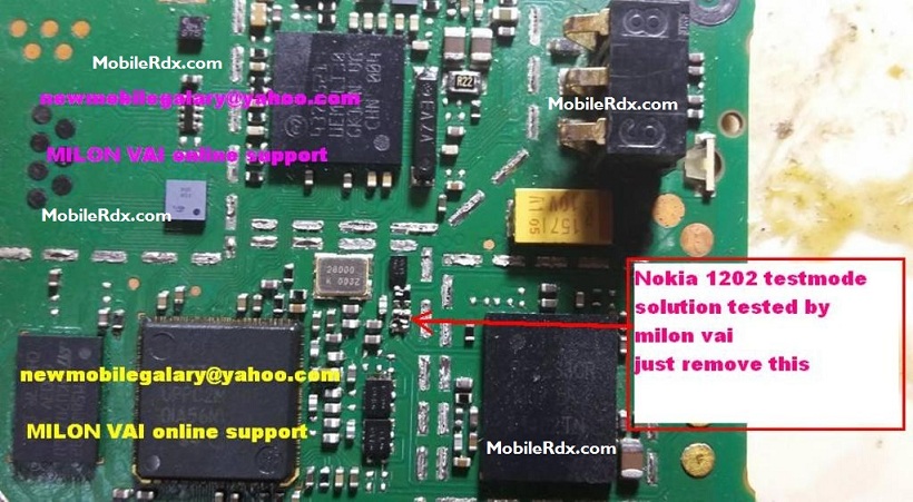 Nokia 1202 Test Mode Problem Solution Repair
