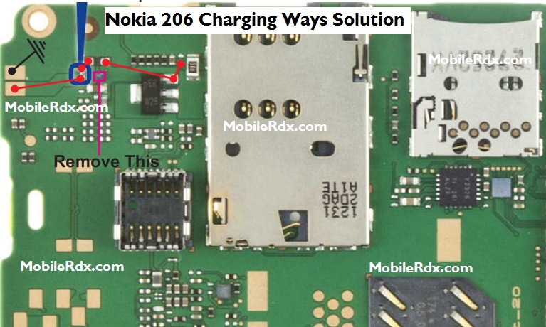 nokia 206 charging ways solution