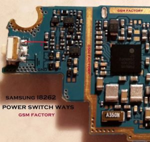 Samsung Galaxy Core GT I8262 Power Key Ways Buton Jumper Solution 300x284