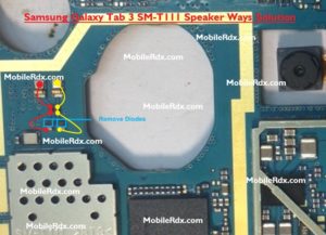 Samsung Galaxy Tab 3 SM T111 Ringer Speaker Ways Problem Solution Jumper 300x217