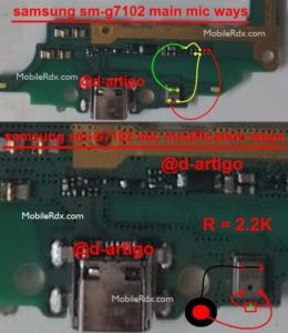 Samsung Galaxy Grand 2 G7102 Mic Ways Problem Jumper Modification Solution 260x300