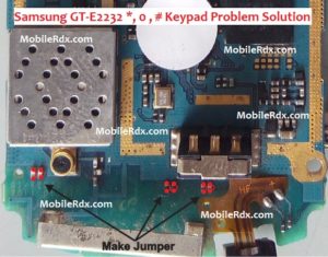 Samsung E2232 Keypad Problem Jumper Solution 300x235