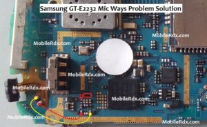 Samsung E2232 Mic Problem Jumper Ways Solution 300x184