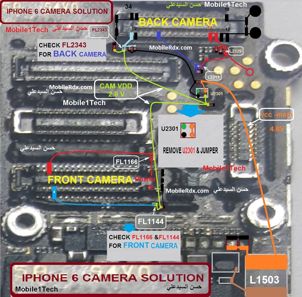 iPhone 6 Camera Problem Repair Solution Ways Jumper