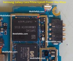 Samsung Galaxy Core Prime G360H Power Key Ways Solution Jumper 300x251