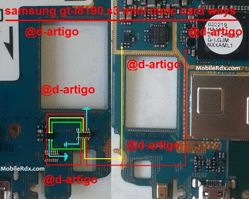 Samsung Galaxy S3 Mini I8190 MMC Ways Memory Card Solution