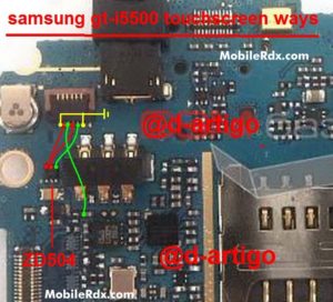 Samsung I5500 Galaxy 5 Touchscreen Ways Solution Jumper 300x272