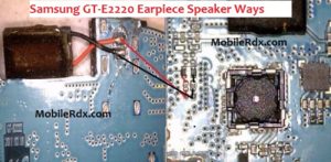 Samsung GT E2220 Earpiece Speaker Problem Ways Solution 300x147