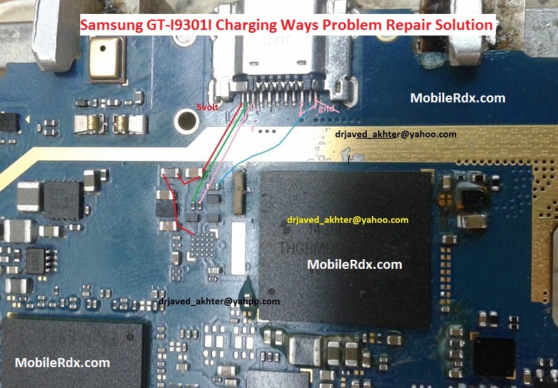 Samsung GT I9301I Charging Ways Problem Repair Solution