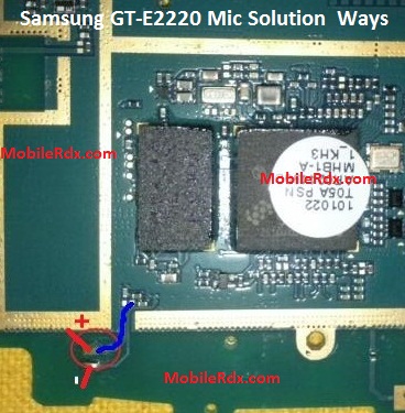 Samsung Chat GT E2220 Mic Solution Microphone Ways