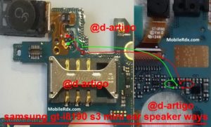 Samsung GT I8190 Earpiece Speaker Problem Jumper Solution 300x181