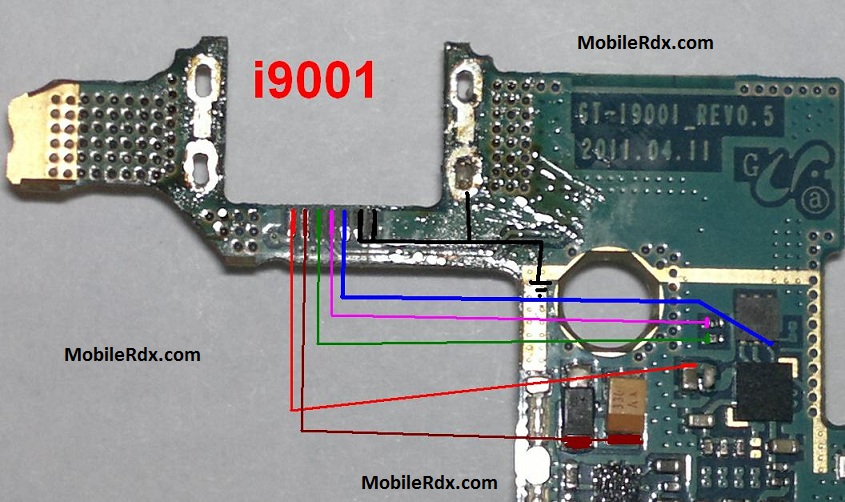 Samsung GT I9001 Charging Problem Solution Jumper Ways