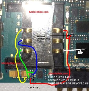 Samsung GT I9100 Sim Card Ways Solution Ic Jumper 293x300