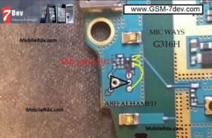 Samsung SM G316H Microphone Solution Mic Ways Jumper 300x196
