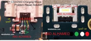 Sony Xperia C3 D2502 Charging Ways Solution Usb Jumper 300x136