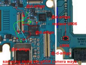 Samsung Galaxy Alpha G850F Camera Problem Repair Solution Ways Jumper 300x227