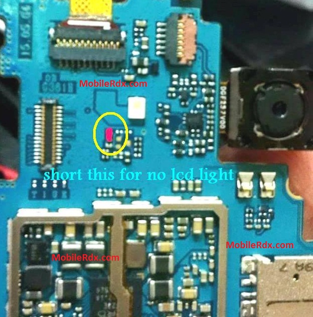 Samsung SM G361 Display Light Problem Jumper Solution Ways