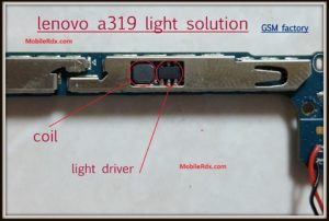 Lenovo A319 Display Light Problem Not Working Solution 300x202
