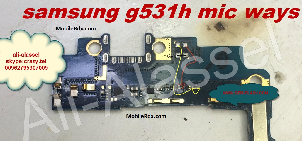 Samsung G531H Mic Ways Problem Jumper Solution