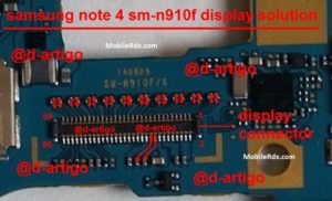 Samsung Galaxy Note 4 N910F Display Problem Solution 300x182