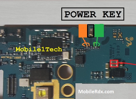 Samsung A8 SM A800 Power Button Ways Solution