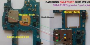 Samsung Galaxy A7 SM A710 No Sim Card Problem Repair Ways 300x153