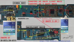 Samsung SM A800 Display Backlight Problem Ways Solution 300x169