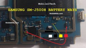 Samsung Galaxy SM J500H Battery Pin Jumper Point Ways 300x167