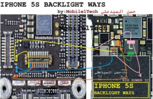 iPhone 5s Display Light Solution Backlight Ways Lcd Jumper 300x193