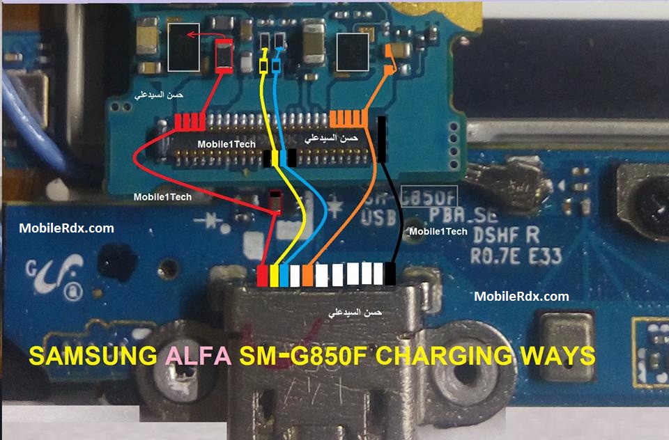 How To Fix Samsung Alpha SM G850F Not Charging Problem Jumper
