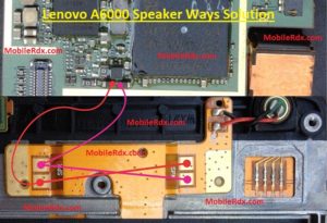 Lenovo A6000 Speaker Ways Ringer Jumper Solution 300x205