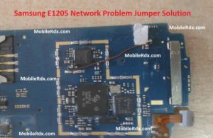 Samsung E1205 Network Problem Repair Jumper Solution 300x195