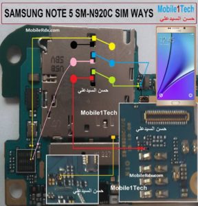 Repair Samsung Galaxy Note 5 N920C Sim Card Ways Problem 288x300