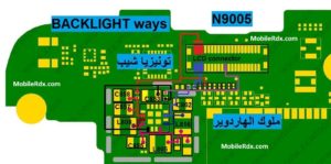 Samsung Galaxy Note 3 N9005 Display Light Ways Backlight Jumper 300x149
