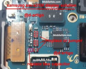 Samsung Galaxy A3 A310F Lcd Ways Display Problem Jumper Solution 300x240