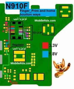 Samsung Note 4 N910F Fingerprint And Home Button Ways Solution 249x300