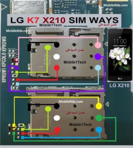 LG K7 X210 Sim Card Ways Insert Sim Card Problem Jumper Solution 270x300