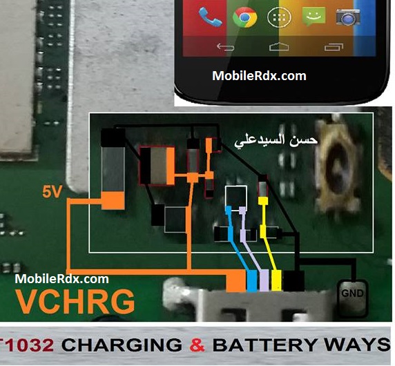 Motorola Moto G XT1032 Charging Ways Not Charging Problem Solution