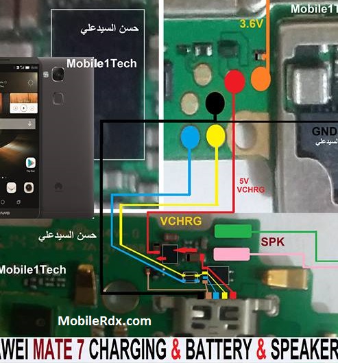 Repair Huawei Ascend Mate 7 Not Charging Problem Charging Ways
