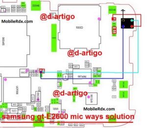Samsung E2600 Mic Problem Ways Solution Mic Jumper 300x263