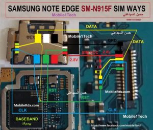 Samsung Galaxy Note4 N915F Sim Card Problem Jumper Solution 300x254