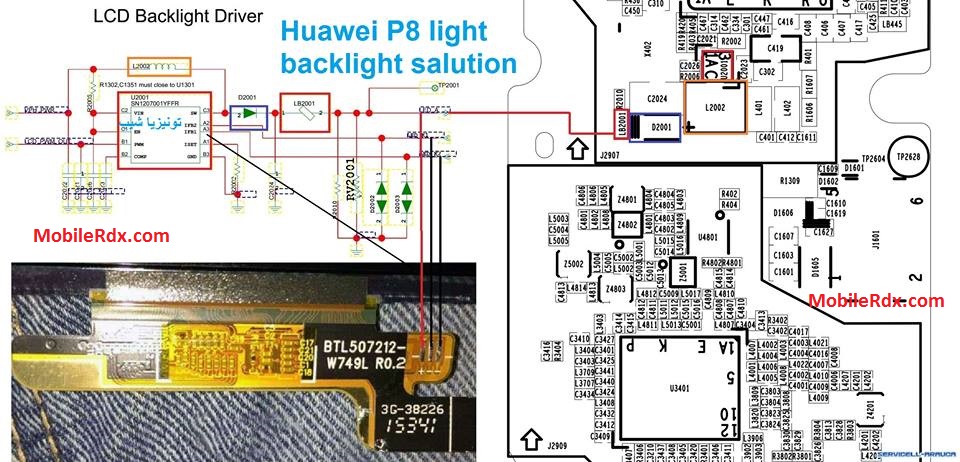 Huawei P8 Display Light Problem Ways Backlight Solution