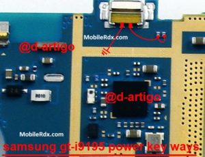Samsung Galaxy S4 mini I9195 Power Button Ways On Off Key Jumper 300x230
