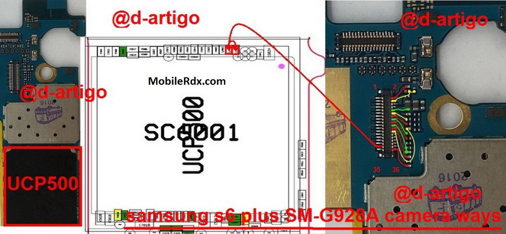 Samsung Galaxy S6 Edge G928A Camera Problem Repair Solution