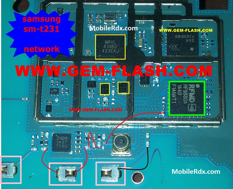 Samsung t231 схема