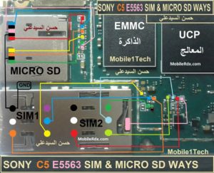 Sony Xperia C5 Ultra E5563 Sim Card Ways Jumper Solution 300x243