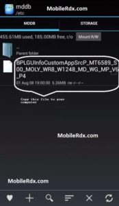 How To Extract The DB File For Maui Meta 3G SN Write Tool 174x300