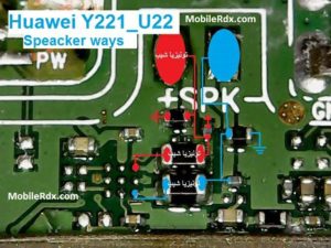 Huawei Ascend Y221 Speaker Problem Jumper Solution 300x225