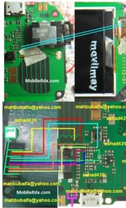 Nokia C1 01 White Display Problem Jumper Solution Blank Screen 182x300